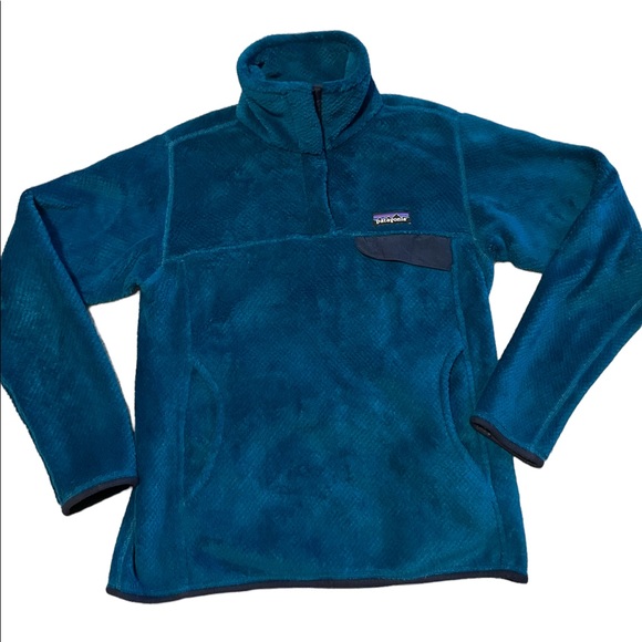 Patagonia Sweaters - Woman’s Teal Patagonia Polar Tech Thermal Pro